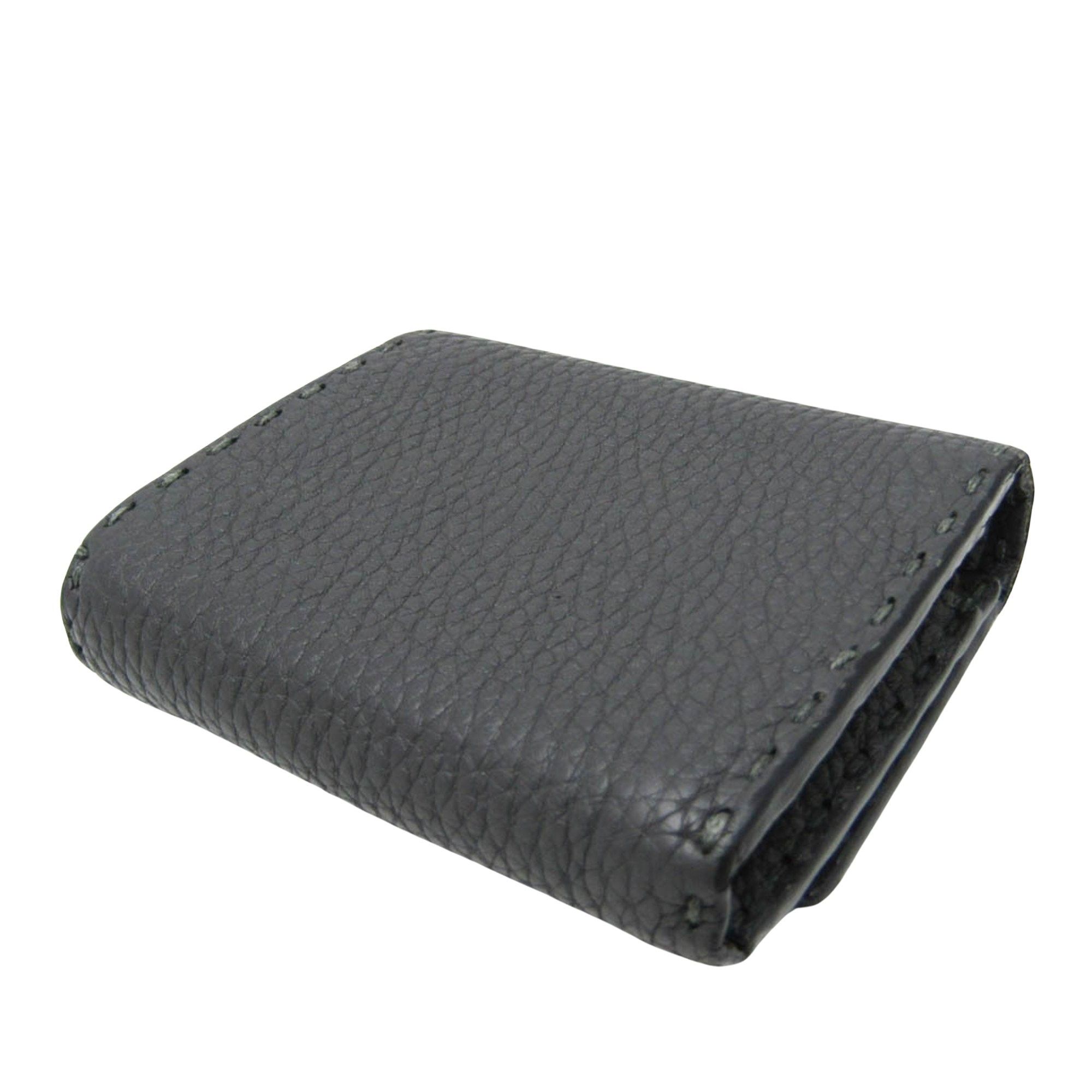 Fendi Selleria Grey Leather Wallet (Pre-Owned) Size ONE SIZE - 2 Thumbnail