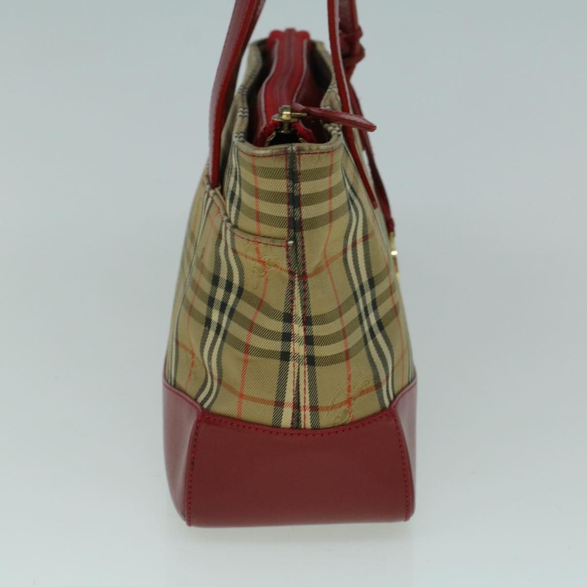 Burberry Nova Check Beige Canvas Handbag (Pre-Owned) Size ONE SIZE - 8 Thumbnail