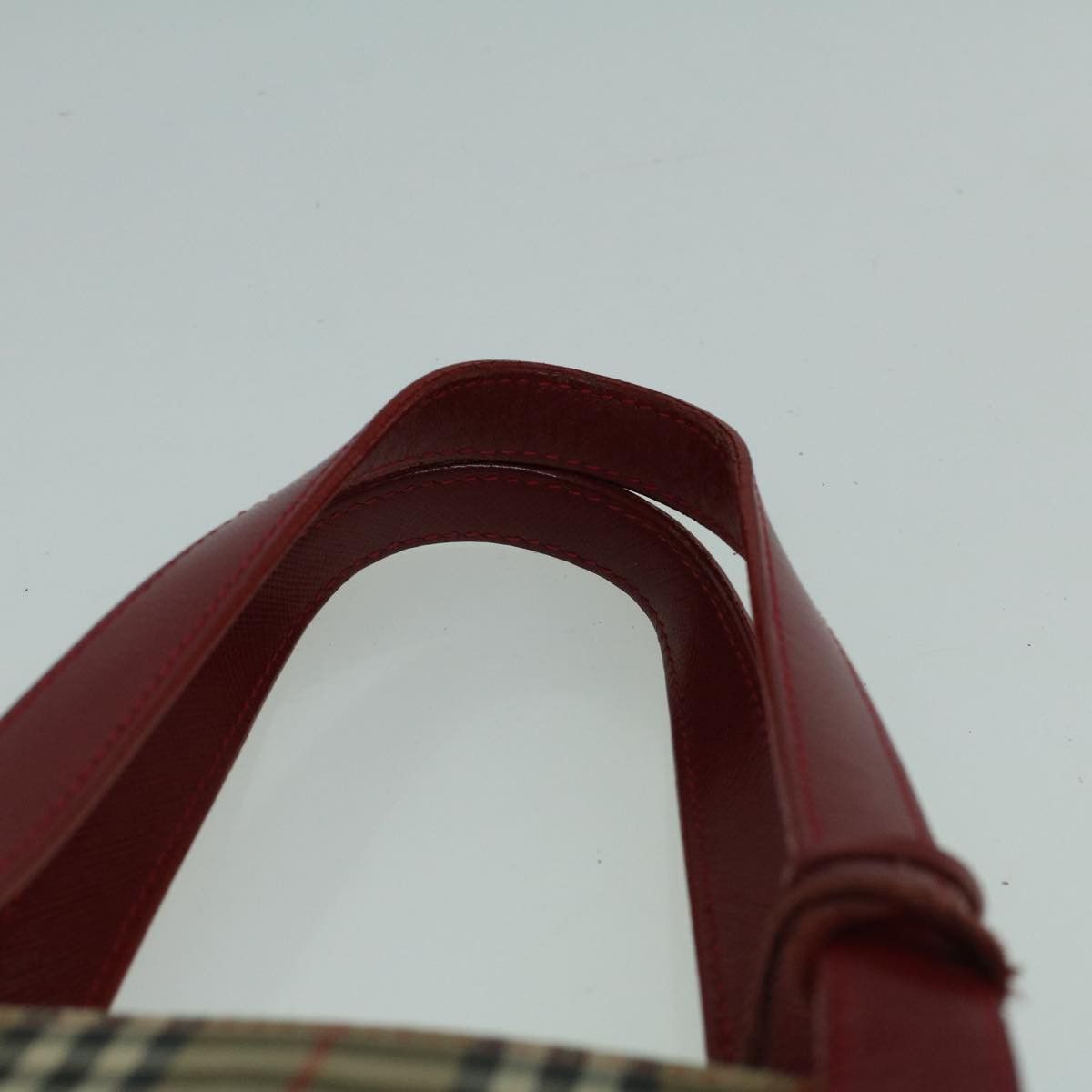 Burberry Nova Check Beige Canvas Handbag (Pre-Owned) Size ONE SIZE - 11 Thumbnail