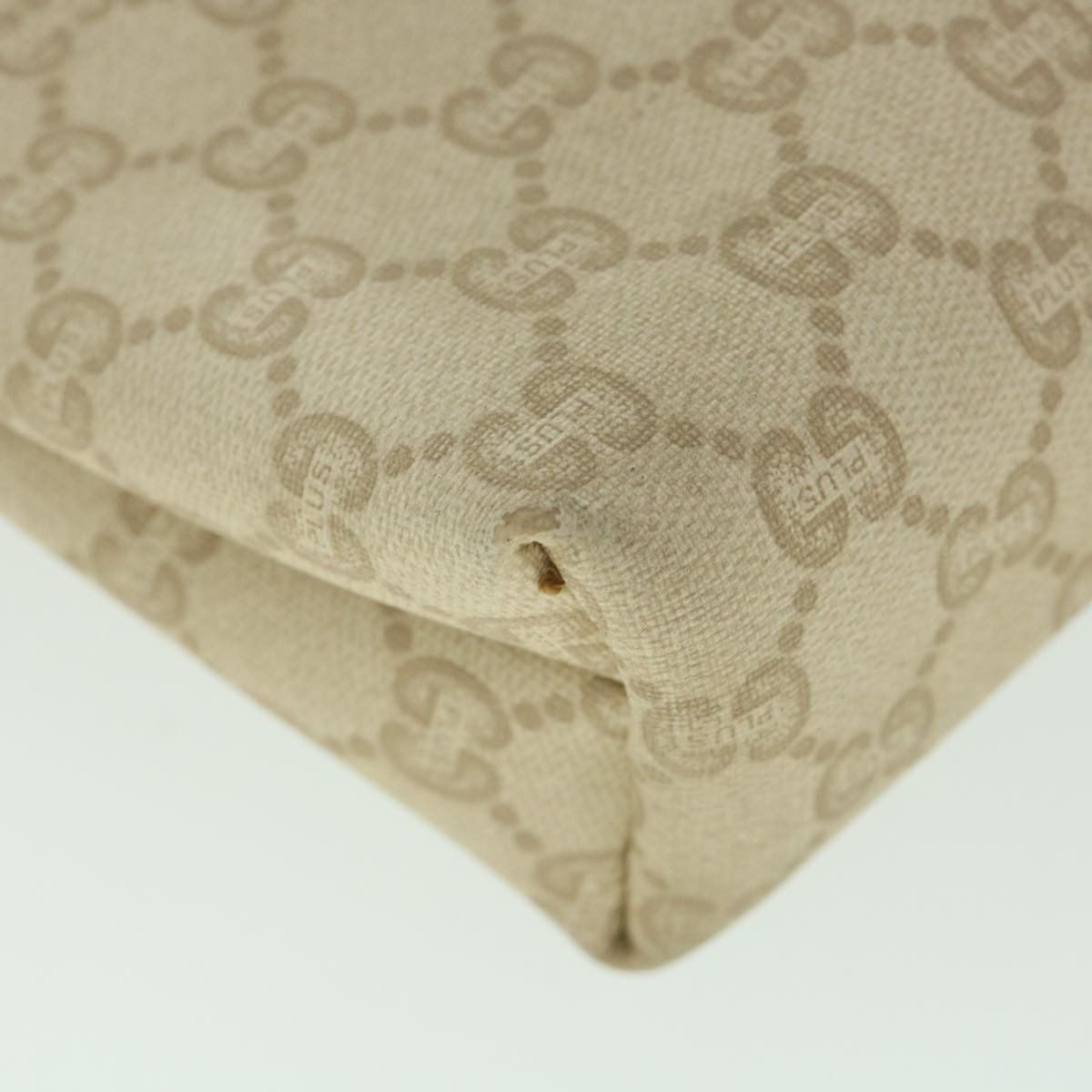 Gucci Beige Canvas Clutch Bag (Pre-Owned) Size ONE SIZE - 13 Thumbnail