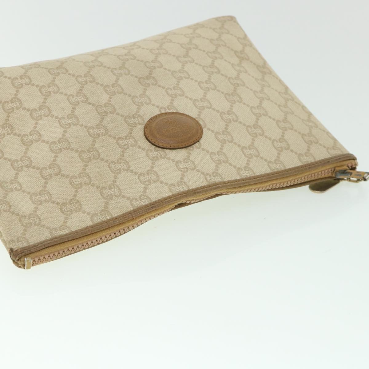Gucci Beige Canvas Clutch Bag (Pre-Owned) Size ONE SIZE - 4 Thumbnail