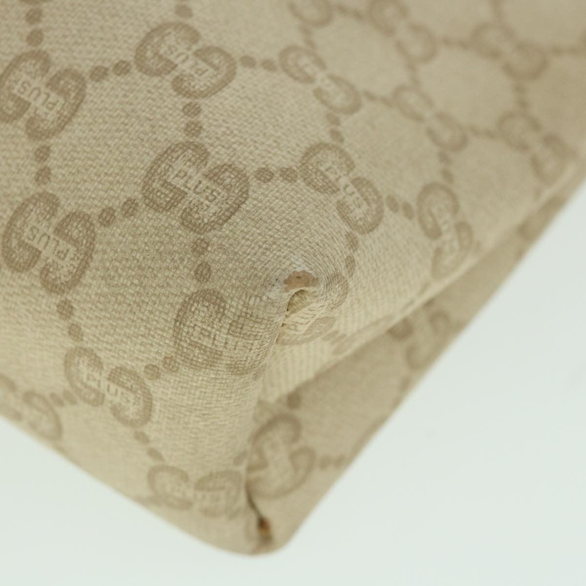 Gucci Beige Canvas Clutch Bag (Pre-Owned) Size ONE SIZE - 10 Thumbnail