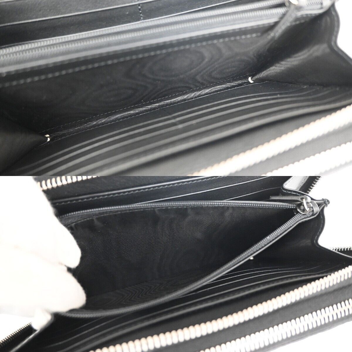 Gucci Micro ssima Black Leather Wallet (Pre-Owned) Size ONE SIZE - 14 Thumbnail