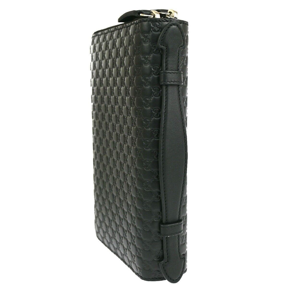 Gucci Micro ssima Black Leather Wallet (Pre-Owned) Size ONE SIZE - 3 Thumbnail