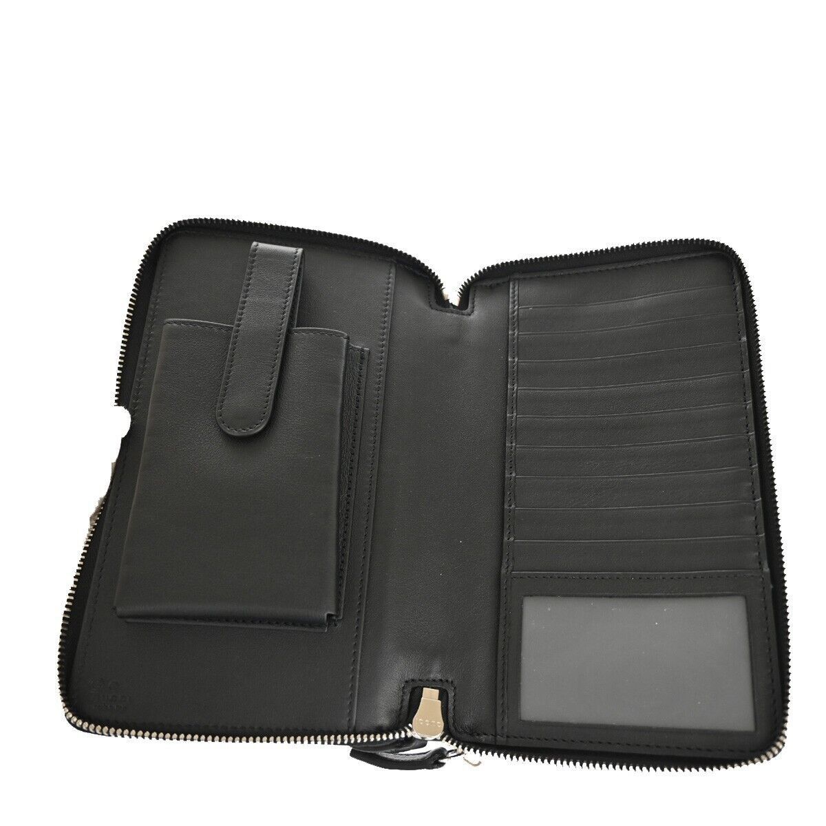 Gucci Micro ssima Black Leather Wallet (Pre-Owned) Size ONE SIZE - 10 Thumbnail