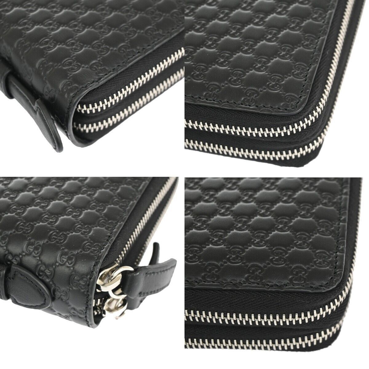 Gucci Micro ssima Black Leather Wallet (Pre-Owned) Size ONE SIZE - 5 Thumbnail