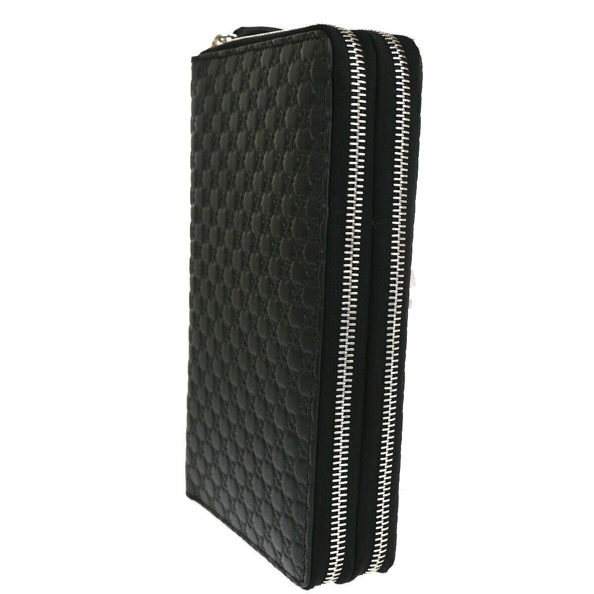 Gucci Micro ssima Black Leather Wallet (Pre-Owned) Size ONE SIZE - 4 Thumbnail