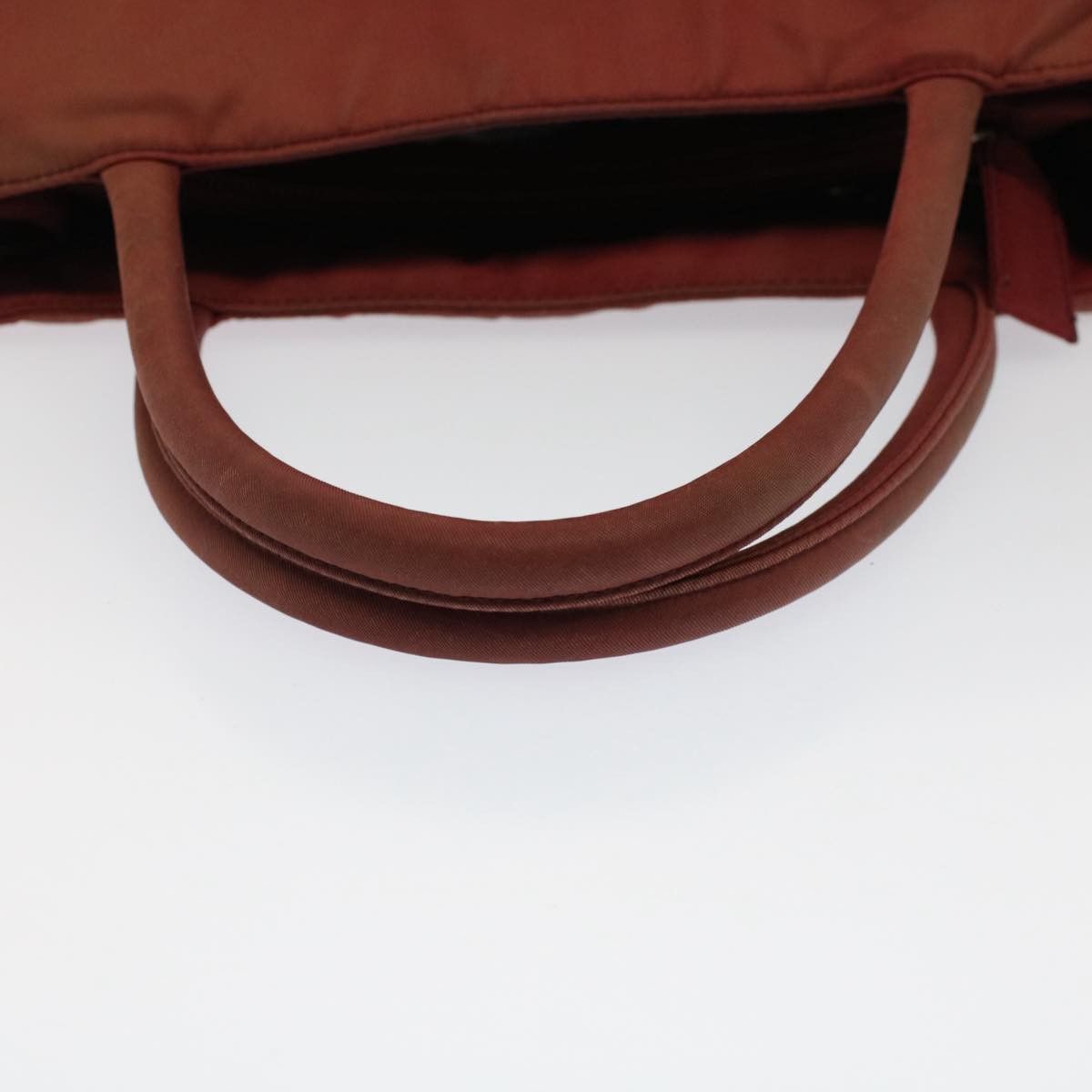 Prada Tessuto Red Synthetic Handbag (Pre-Owned) Size ONE SIZE - 12 Thumbnail