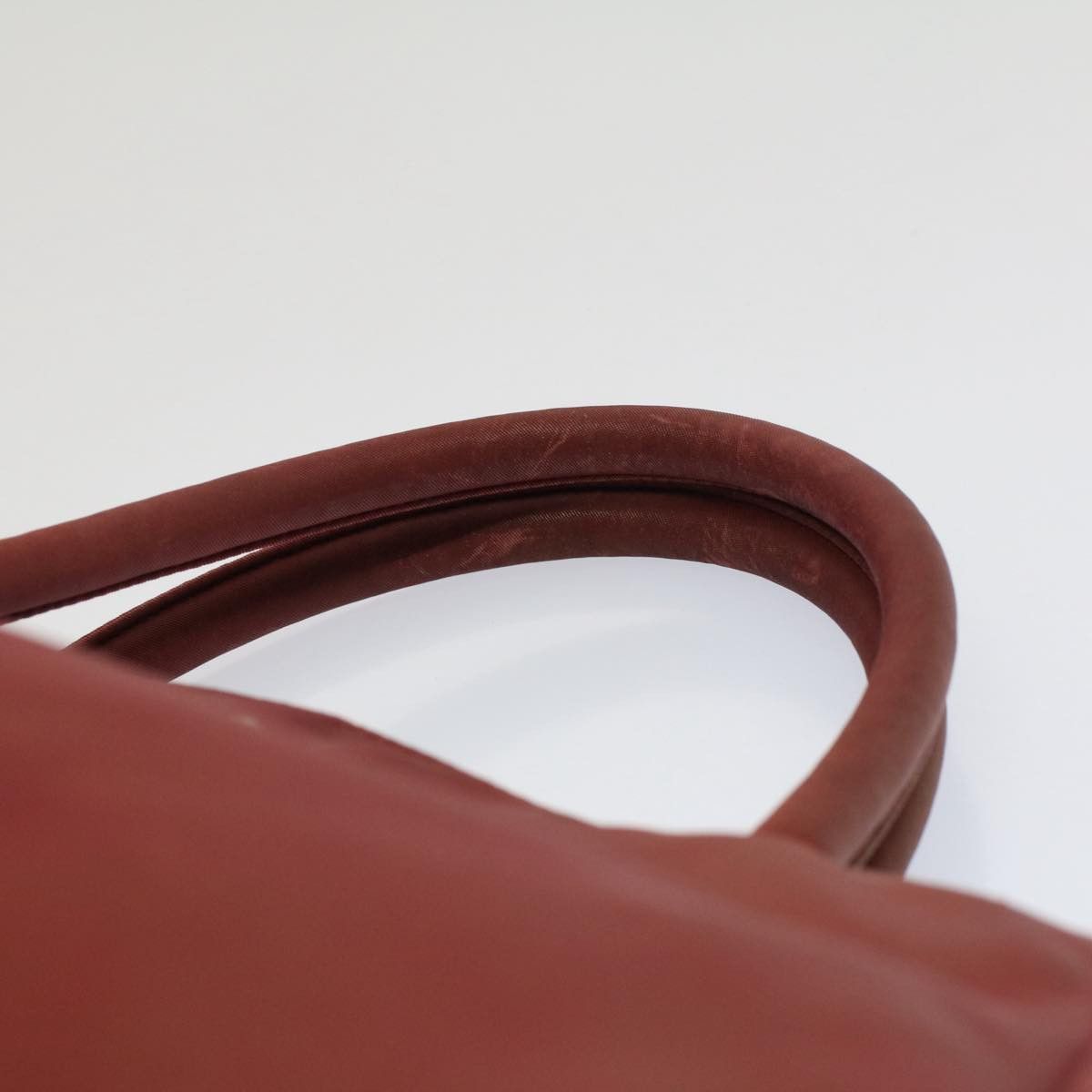 Prada Tessuto Red Synthetic Handbag (Pre-Owned) Size ONE SIZE - 13 Thumbnail