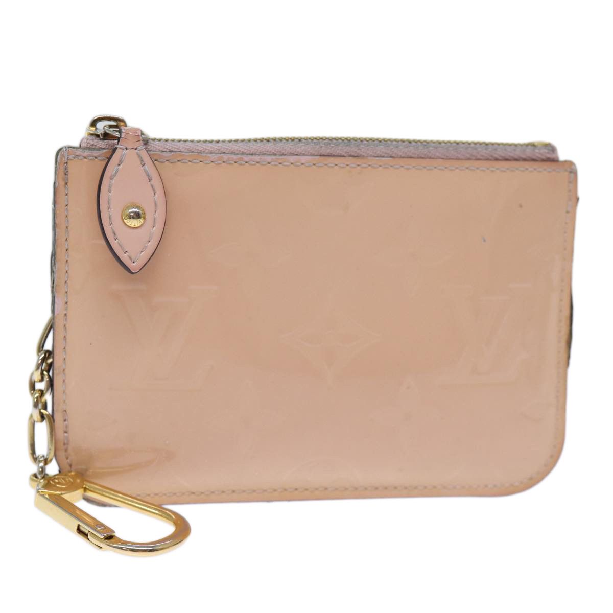Louis Vuitton Pochette Clés Pink Patent Leather Wallet (Pre-Owned) Size ONE SIZE - 10 Thumbnail