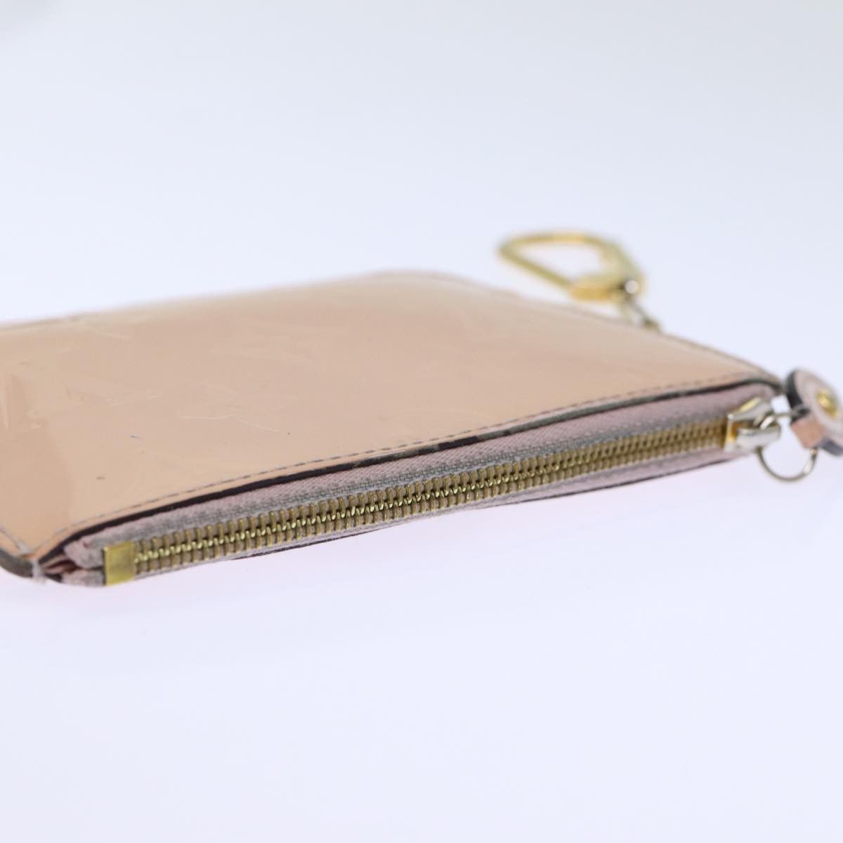 Louis Vuitton Pochette Clés Pink Patent Leather Wallet (Pre-Owned) Size ONE SIZE - 4 Thumbnail