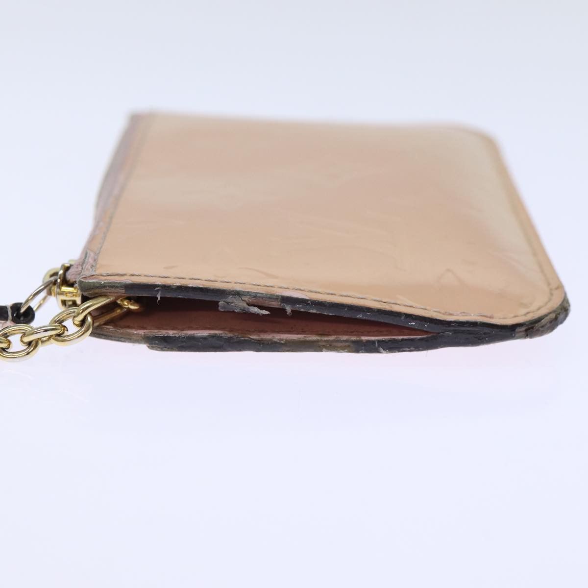 Louis Vuitton Pochette Clés Pink Patent Leather Wallet (Pre-Owned) Size ONE SIZE - 7 Thumbnail