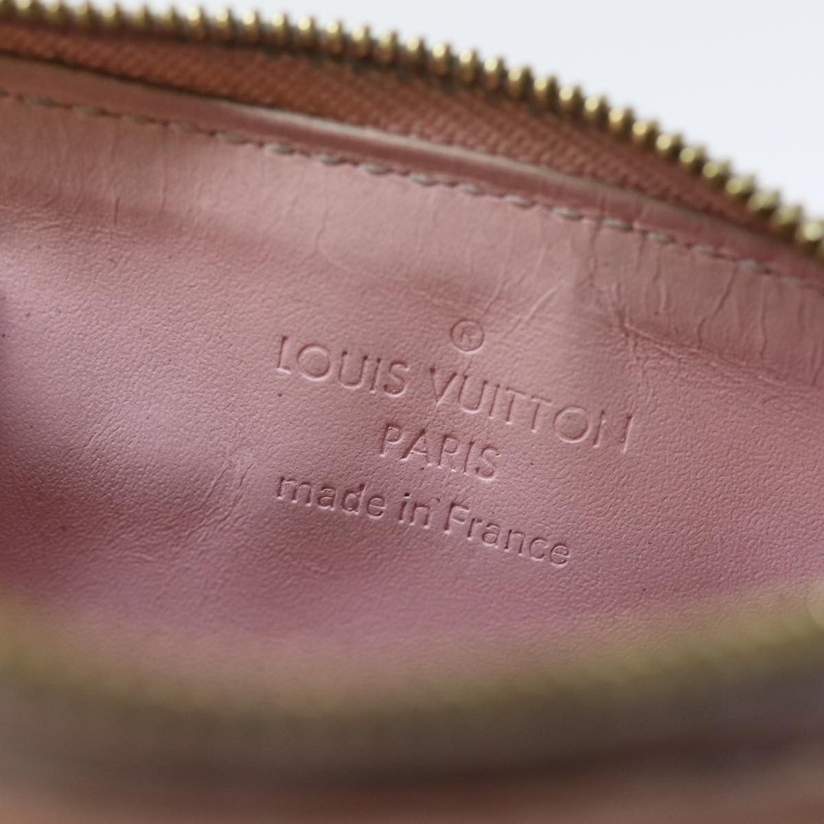 Louis Vuitton Pochette Clés Pink Patent Leather Wallet (Pre-Owned) Size ONE SIZE - 6 Thumbnail