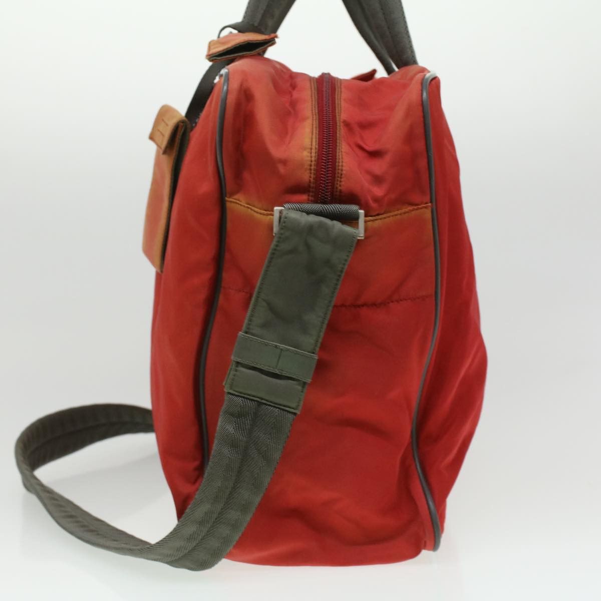 Prada Red Synthetic Handbag (Pre-Owned) Size ONE SIZE - 8 Thumbnail