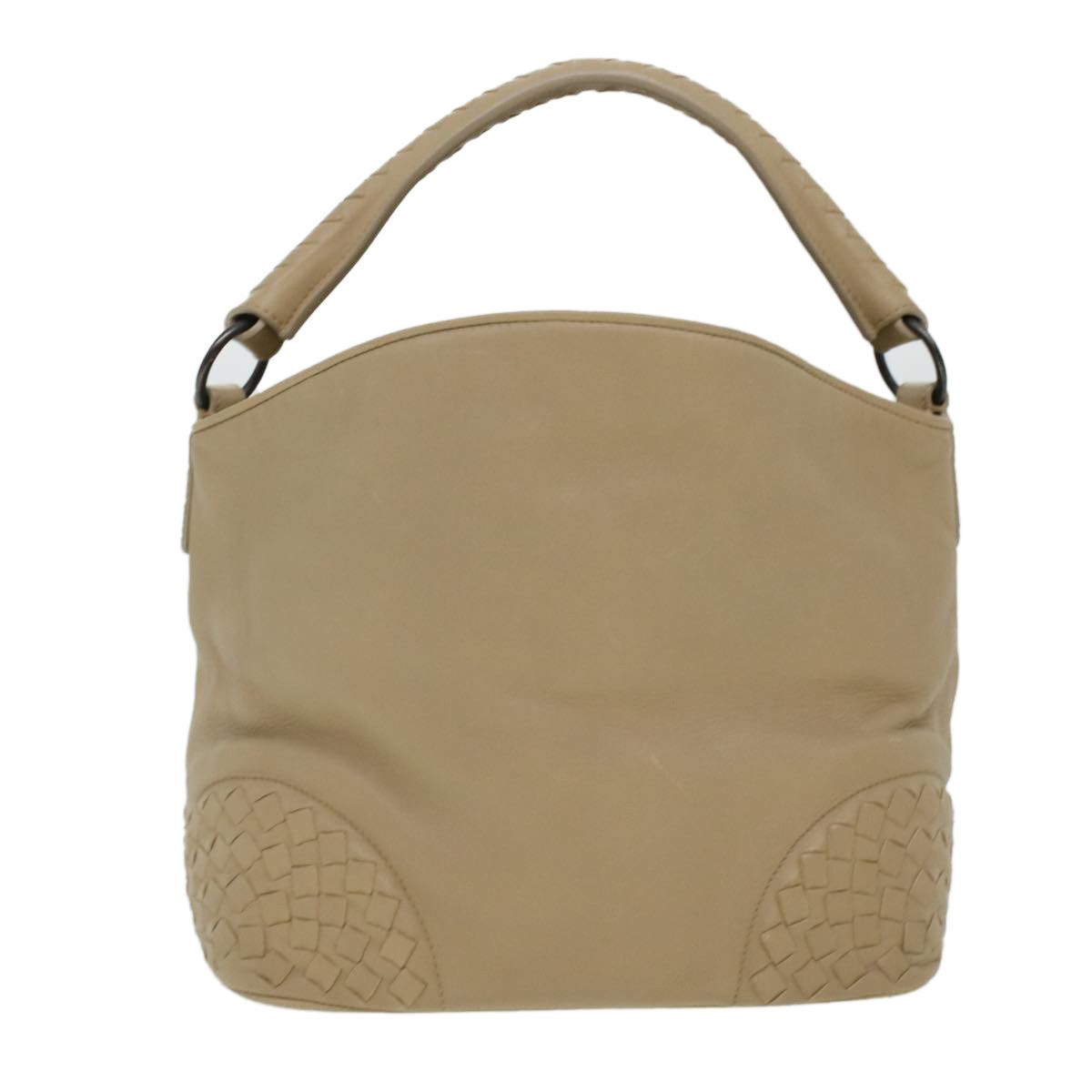 Bottega Veneta Intrecciato Beige Leather Shoulder Bag (Pre-Owned) Size ONE SIZE - 2 Thumbnail