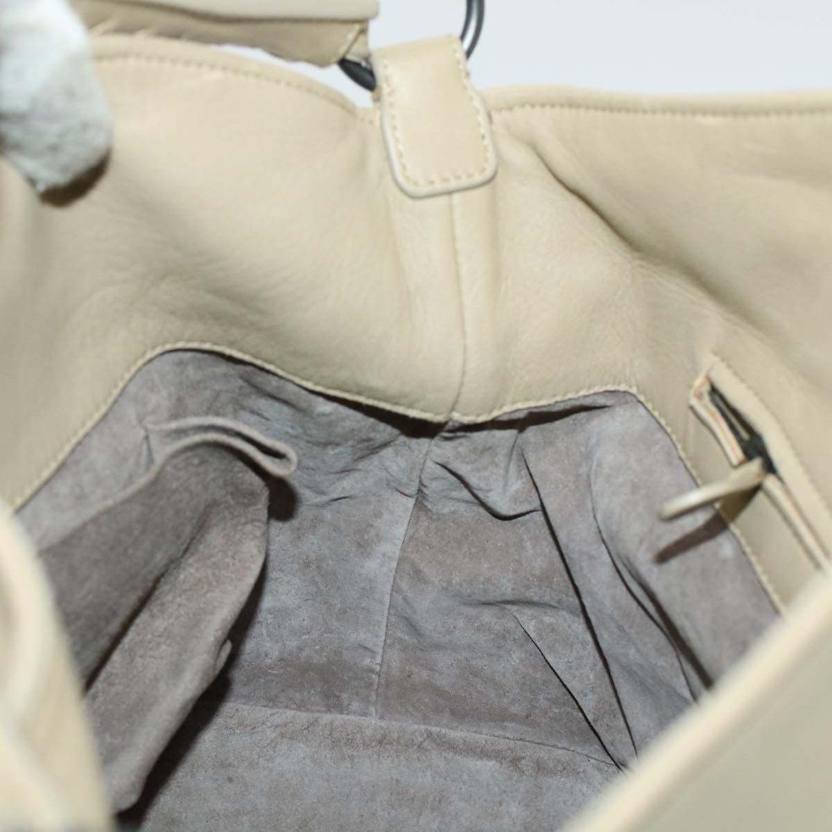 Bottega Veneta Intrecciato Beige Leather Shoulder Bag (Pre-Owned) Size ONE SIZE - 17 Thumbnail