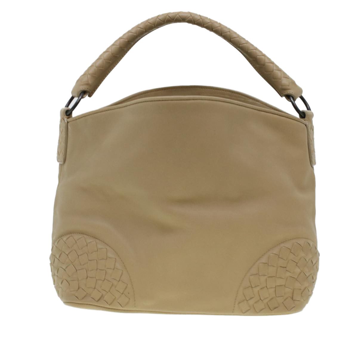 Bottega Veneta Intrecciato Beige Leather Shoulder Bag (Pre-Owned) Size ONE SIZE - 19 Thumbnail