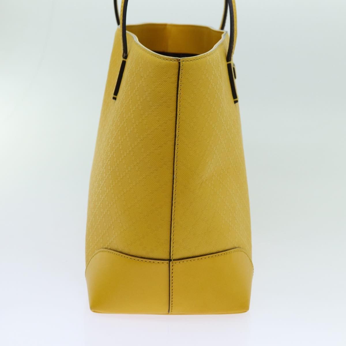 Gucci Diamante Yellow Leather Tote Bag (Pre-Owned) Size ONE SIZE - 10 Thumbnail