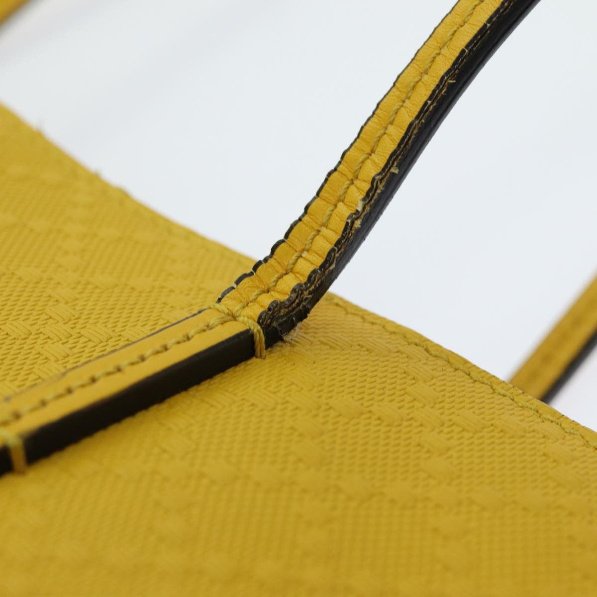 Gucci Diamante Yellow Leather Tote Bag (Pre-Owned) Size ONE SIZE - 11 Thumbnail