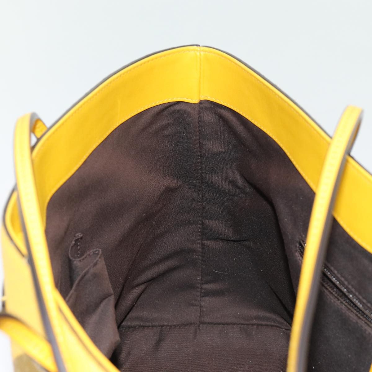 Gucci Diamante Yellow Leather Tote Bag (Pre-Owned) Size ONE SIZE - 20 Thumbnail