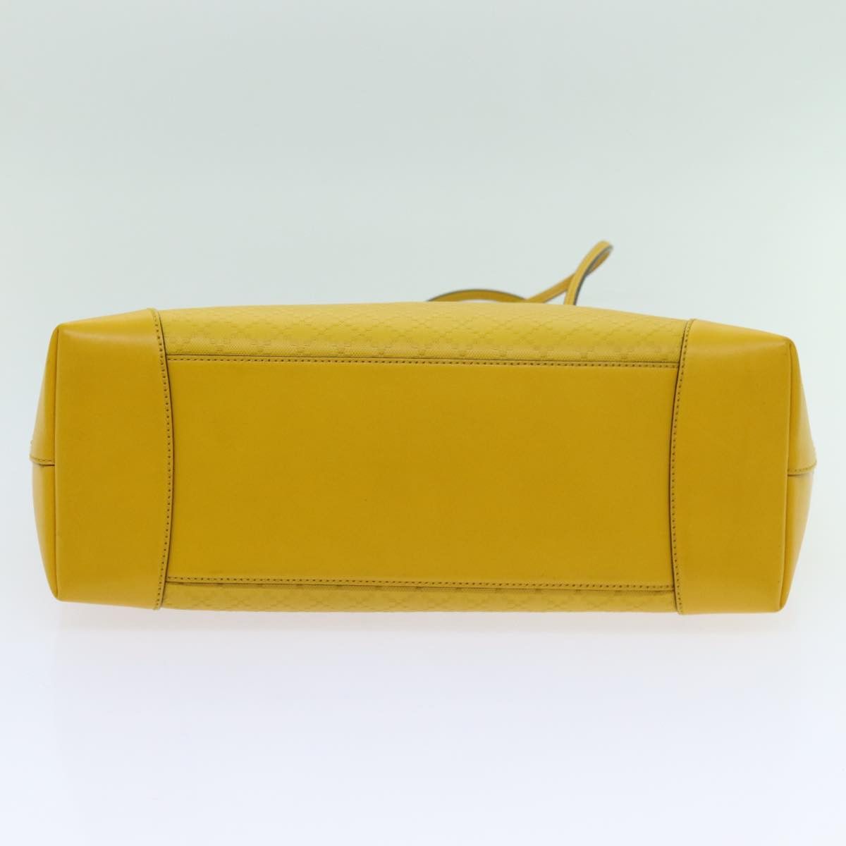 Gucci Diamante Yellow Leather Tote Bag (Pre-Owned) Size ONE SIZE - 3 Thumbnail