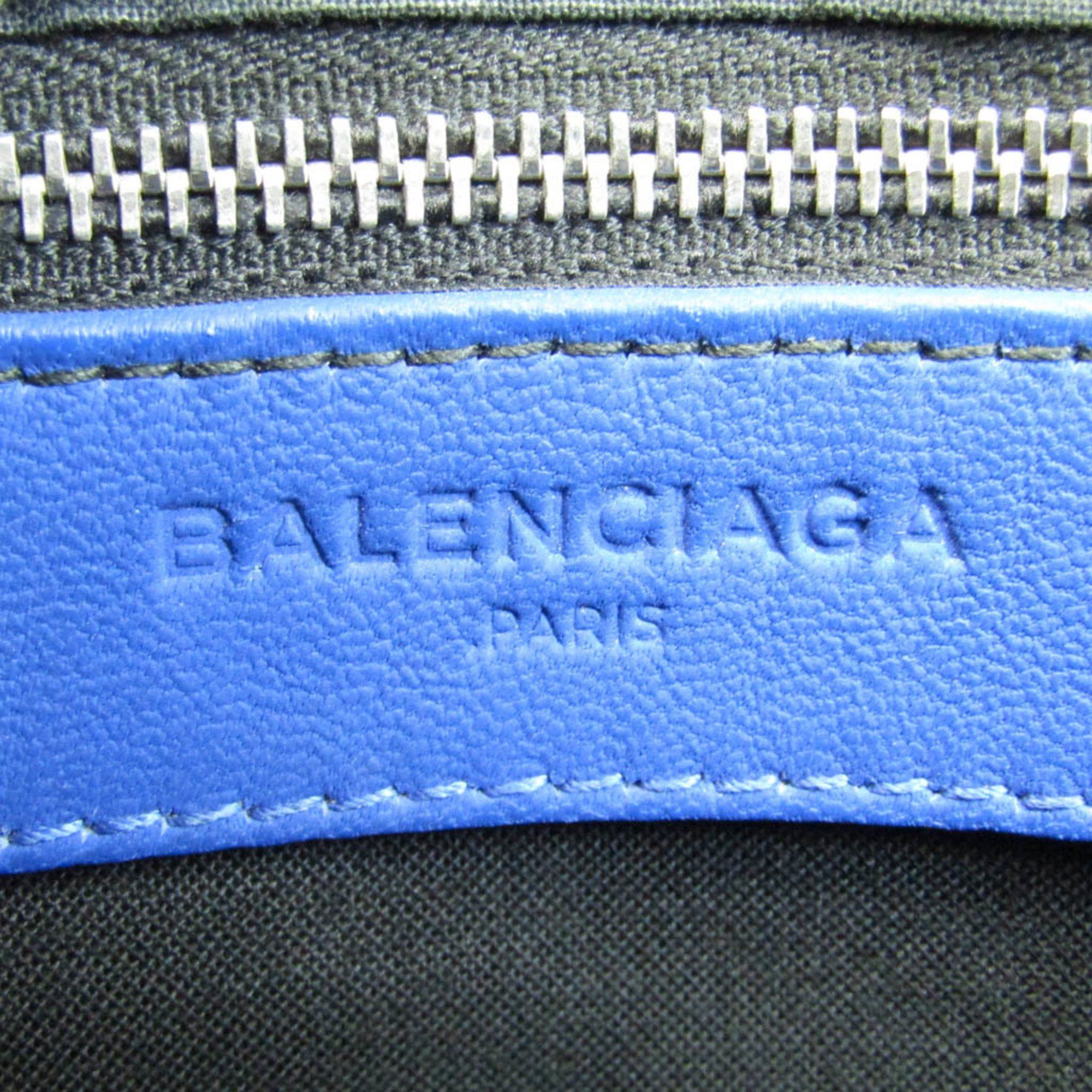 Balenciaga Blue Leather Clutch Bag (Pre-Owned) Size ONE SIZE - 7 Thumbnail