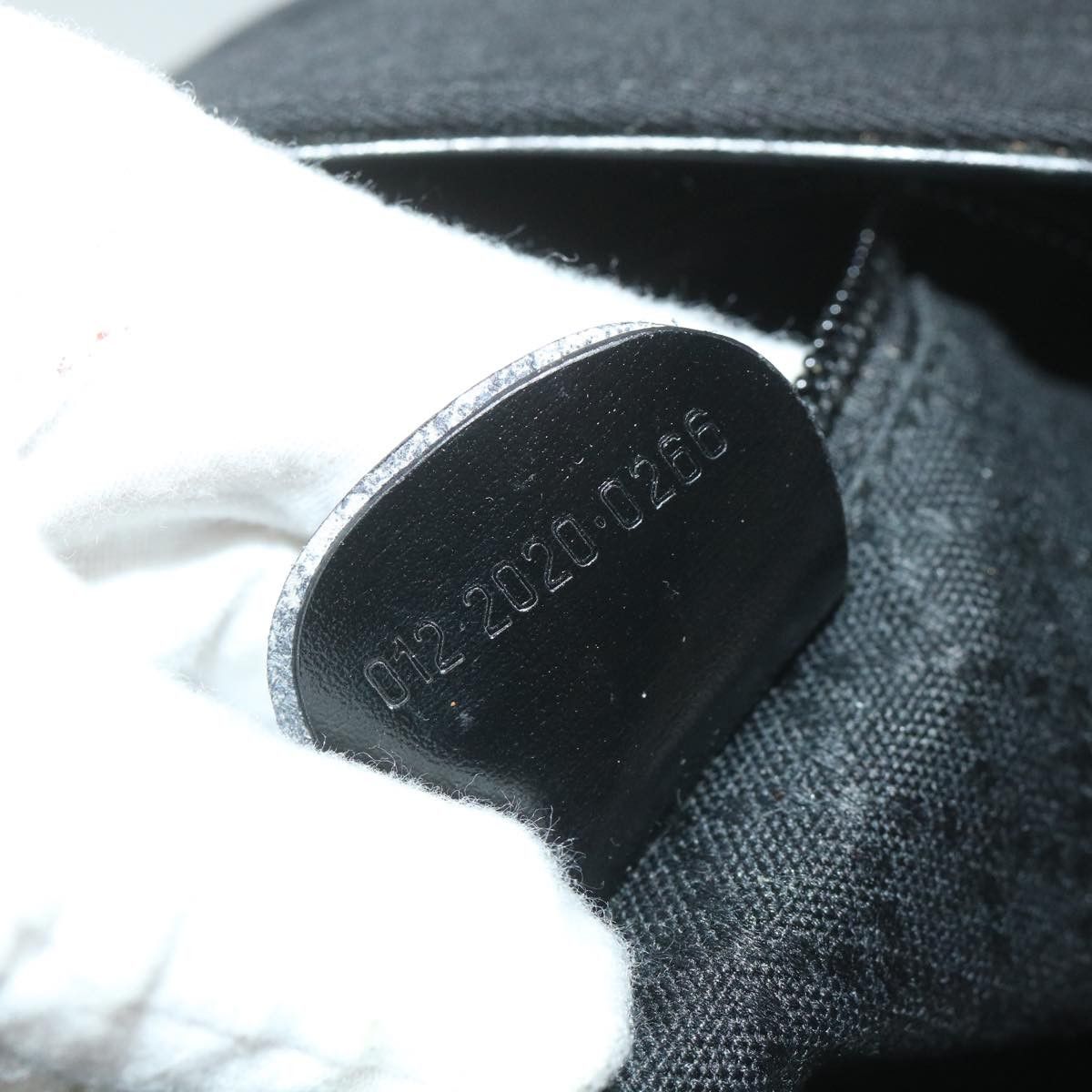 Gucci Black Canvas Shoulder Bag (Pre-Owned) Size ONE SIZE - 6 Thumbnail
