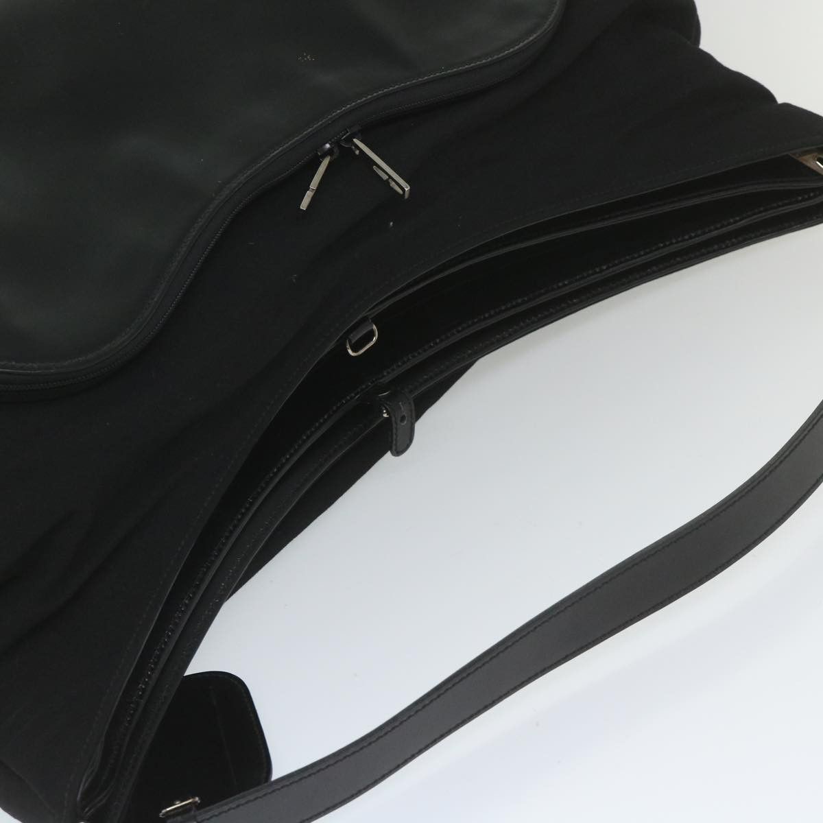 Gucci Black Canvas Shoulder Bag (Pre-Owned) Size ONE SIZE - 4 Thumbnail