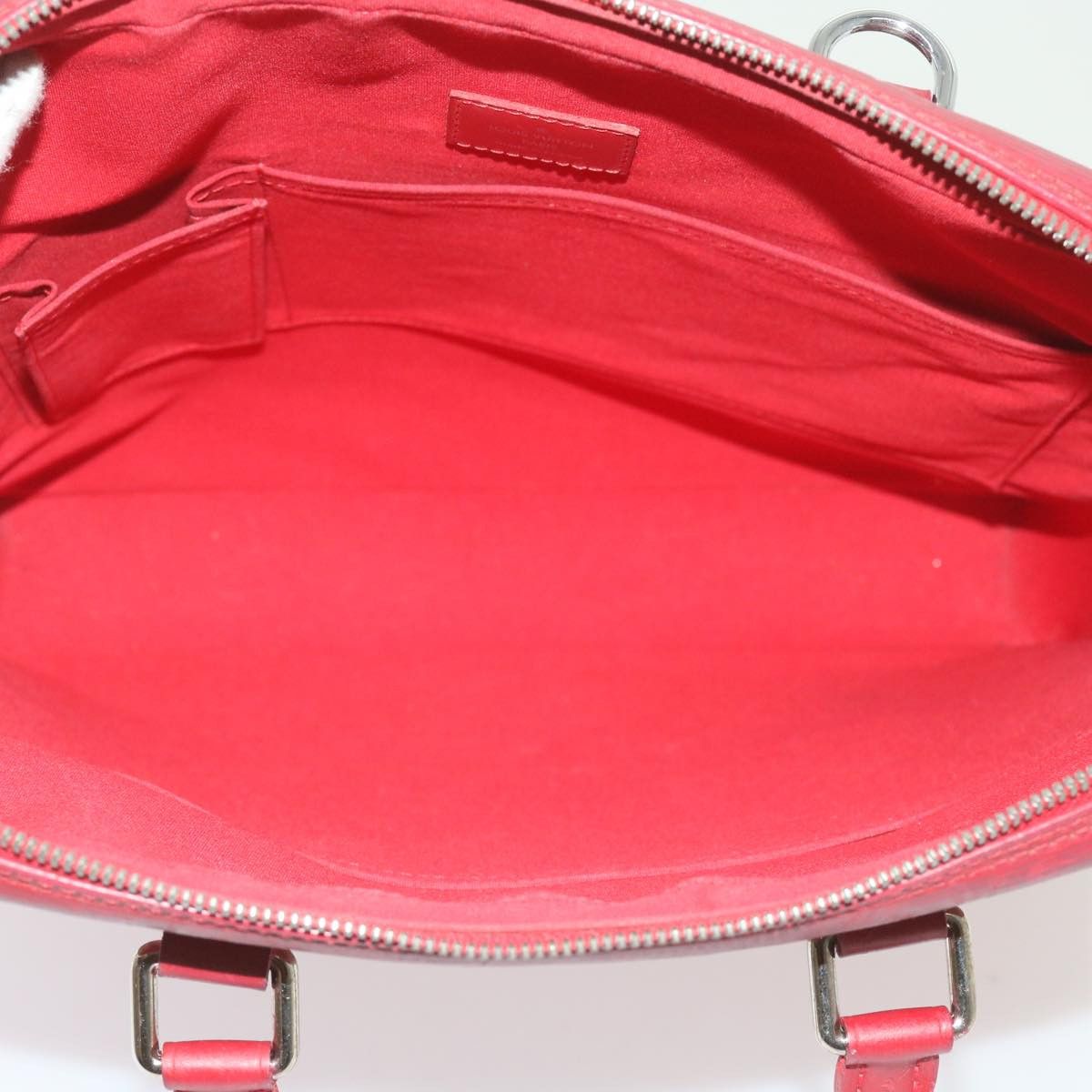 Louis Vuitton Vivienne Red Leather Briefcase Bag (Pre-Owned) Size ONE SIZE - 5 Thumbnail