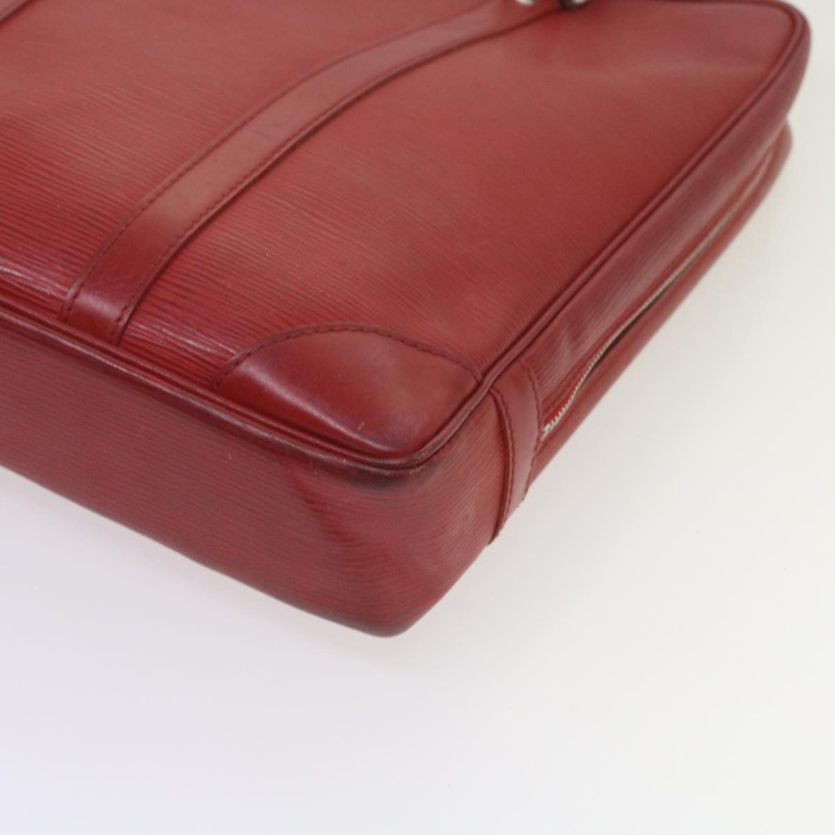 Louis Vuitton Vivienne Red Leather Briefcase Bag (Pre-Owned) Size ONE SIZE - 14 Thumbnail