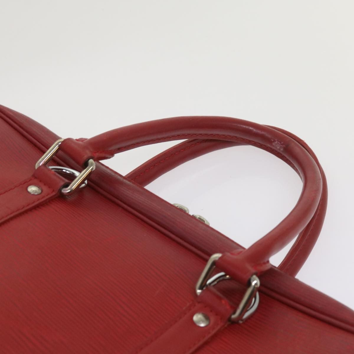 Louis Vuitton Vivienne Red Leather Briefcase Bag (Pre-Owned) Size ONE SIZE - 13 Thumbnail