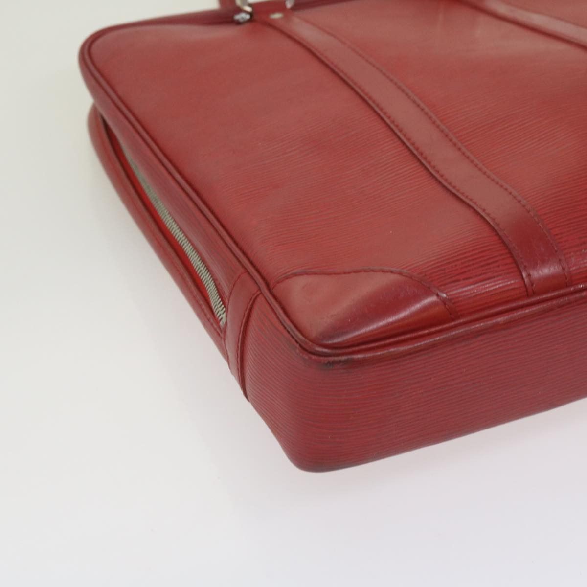 Louis Vuitton Vivienne Red Leather Briefcase Bag (Pre-Owned) Size ONE SIZE - 16 Thumbnail