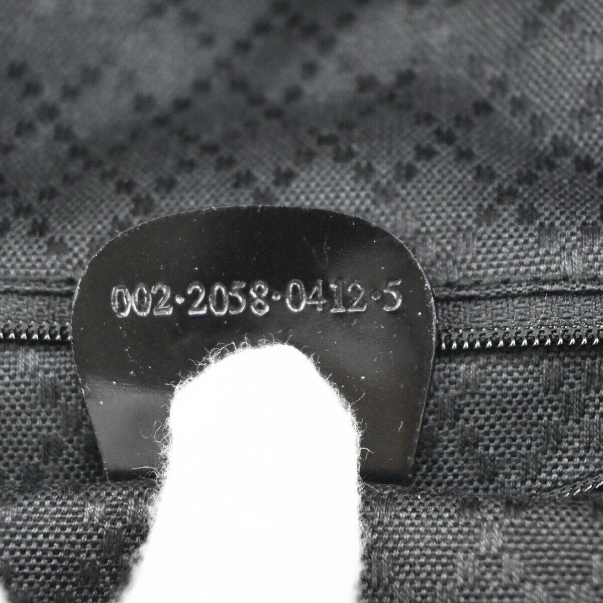 Gucci Bamboo Black Synthetic Handbag (Pre-Owned) Size ONE SIZE - 10 Thumbnail