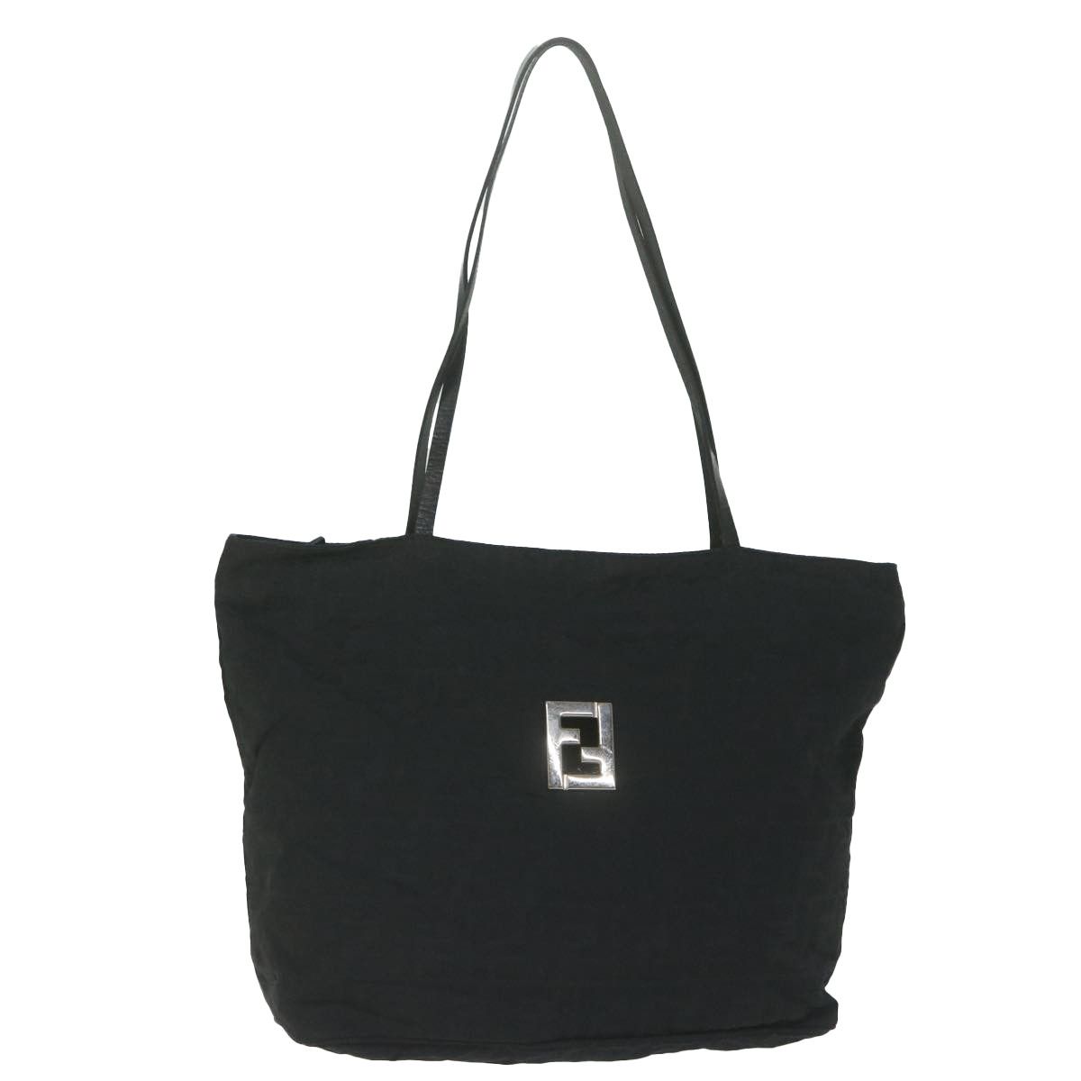 Fendi Black Canvas Tote Bag (Pre-Owned) Size ONE SIZE - 20 Thumbnail