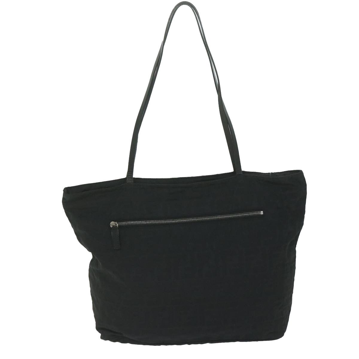 Fendi Black Canvas Tote Bag (Pre-Owned) Size ONE SIZE - 2 Thumbnail