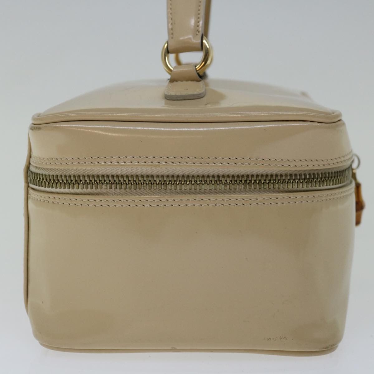 Gucci Vanity Ecru Patent Leather Clutch Bag (Pre-Owned) Size ONE SIZE - 8 Thumbnail