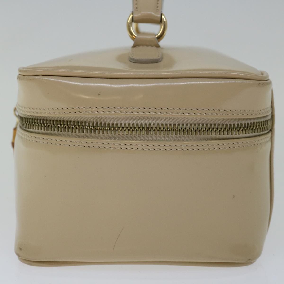 Gucci Vanity Ecru Patent Leather Clutch Bag (Pre-Owned) Size ONE SIZE - 9 Thumbnail