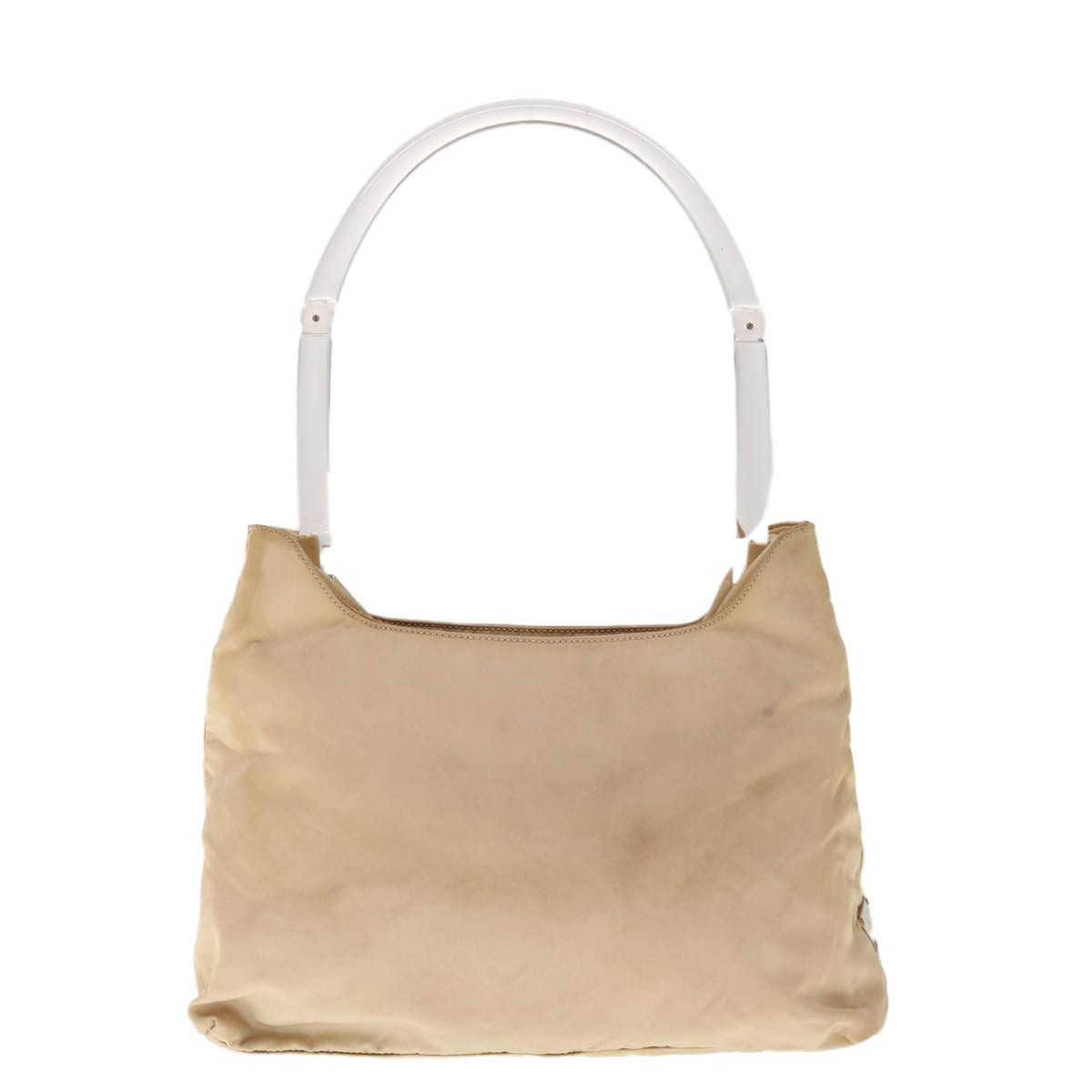 Prada Beige Synthetic Shoulder Bag (Pre-Owned) Size ONE SIZE - 19 Thumbnail
