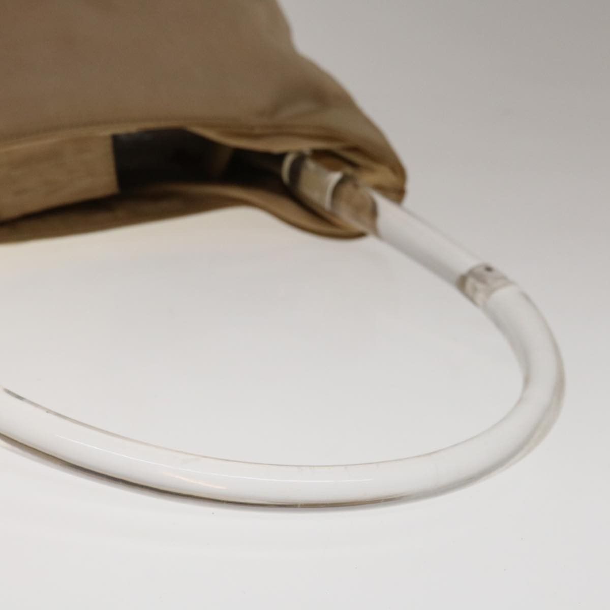 Prada Beige Synthetic Shoulder Bag (Pre-Owned) Size ONE SIZE - 11 Thumbnail