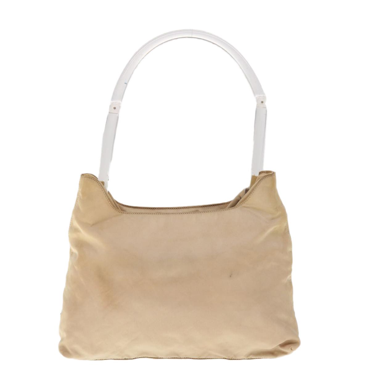 Prada Beige Synthetic Shoulder Bag (Pre-Owned) Size ONE SIZE - 2 Thumbnail
