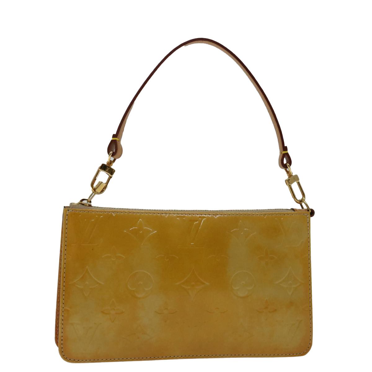 Louis Vuitton Lexington Beige Patent Leather Clutch Bag (Pre-Owned) Size ONE SIZE - 19 Thumbnail