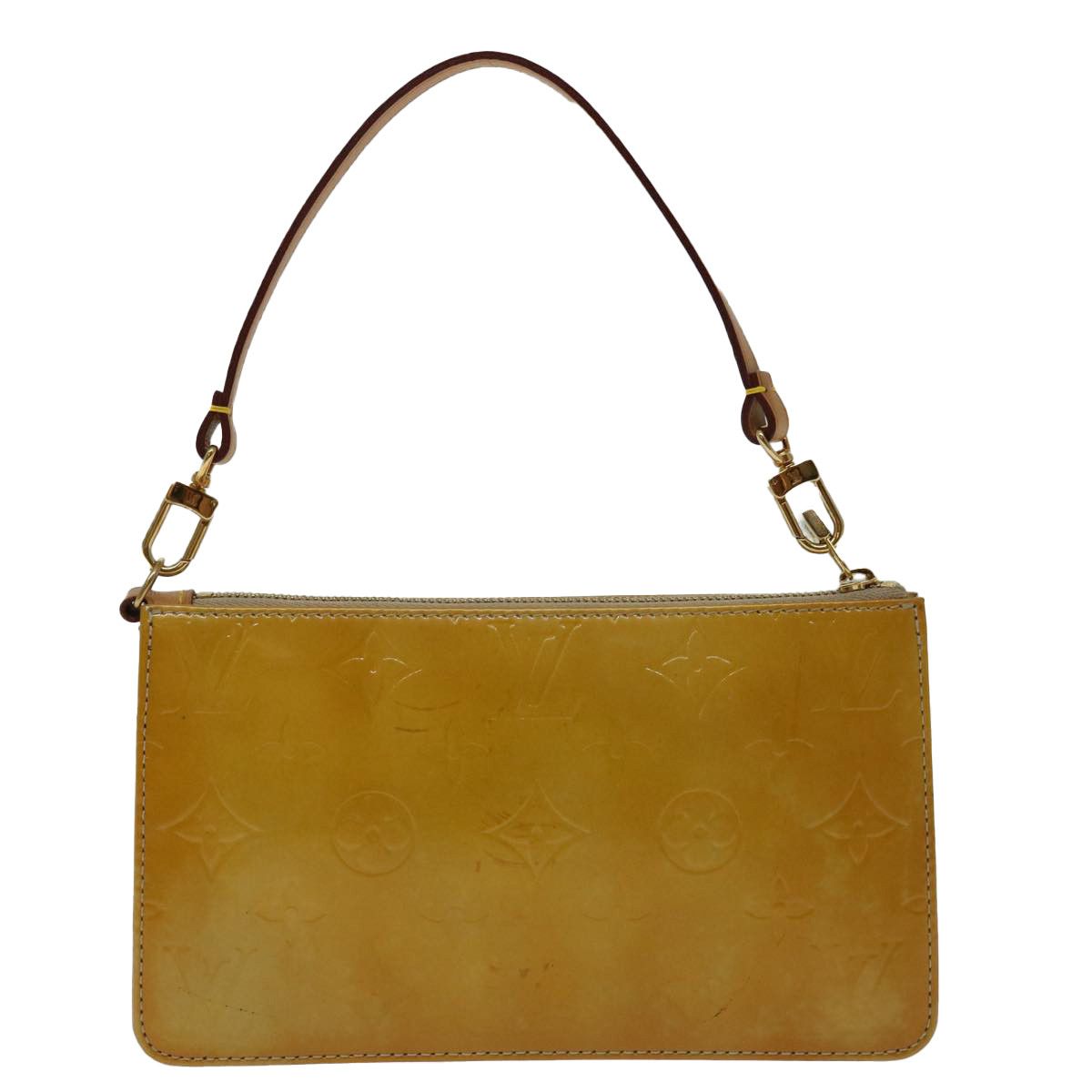 Louis Vuitton Lexington Beige Patent Leather Clutch Bag (Pre-Owned) Size ONE SIZE - 2 Thumbnail