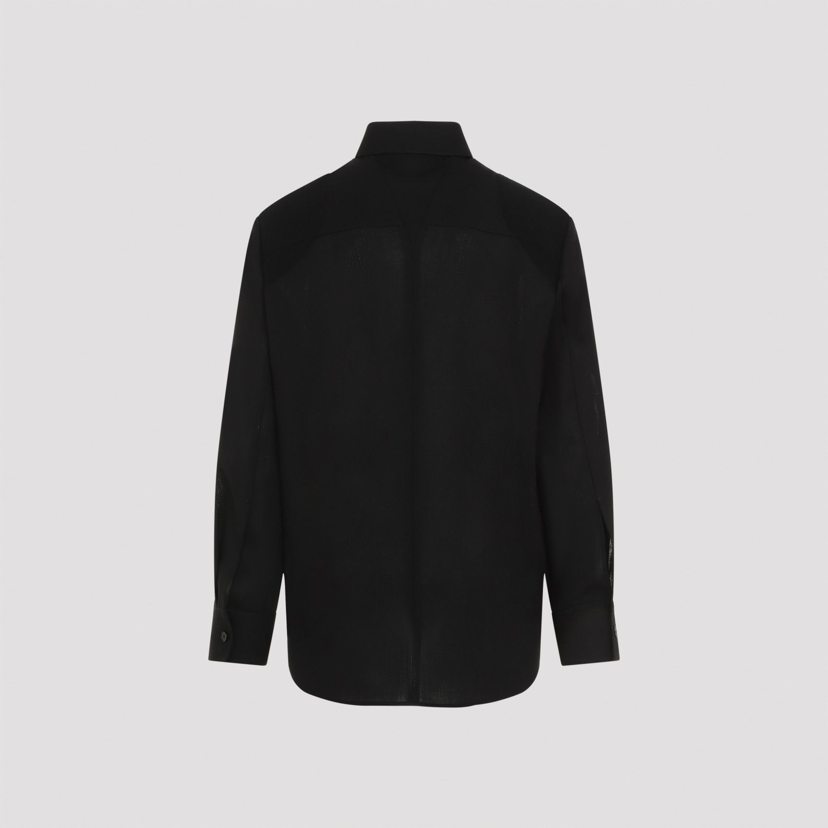 Jil Sander Jil Sander Virgin Wool Shirt Size US L / EU 52-54 / 3 - 2 Thumbnail