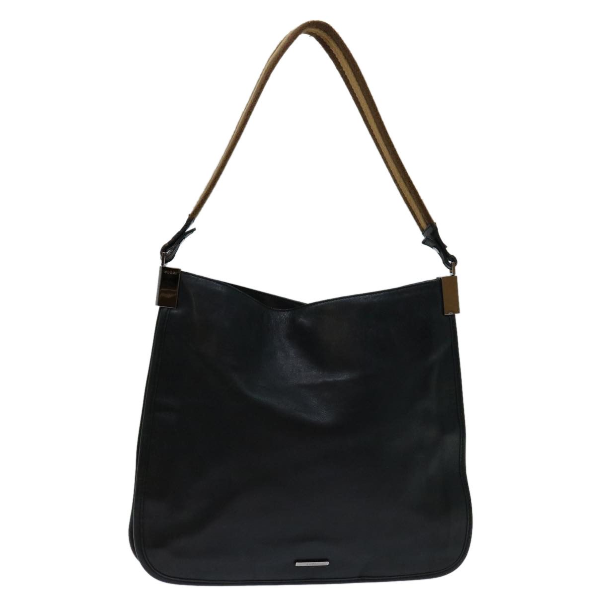 Gucci Elizabeth Black Leather Shoulder Bag (Pre-Owned) Size ONE SIZE - 9 Thumbnail