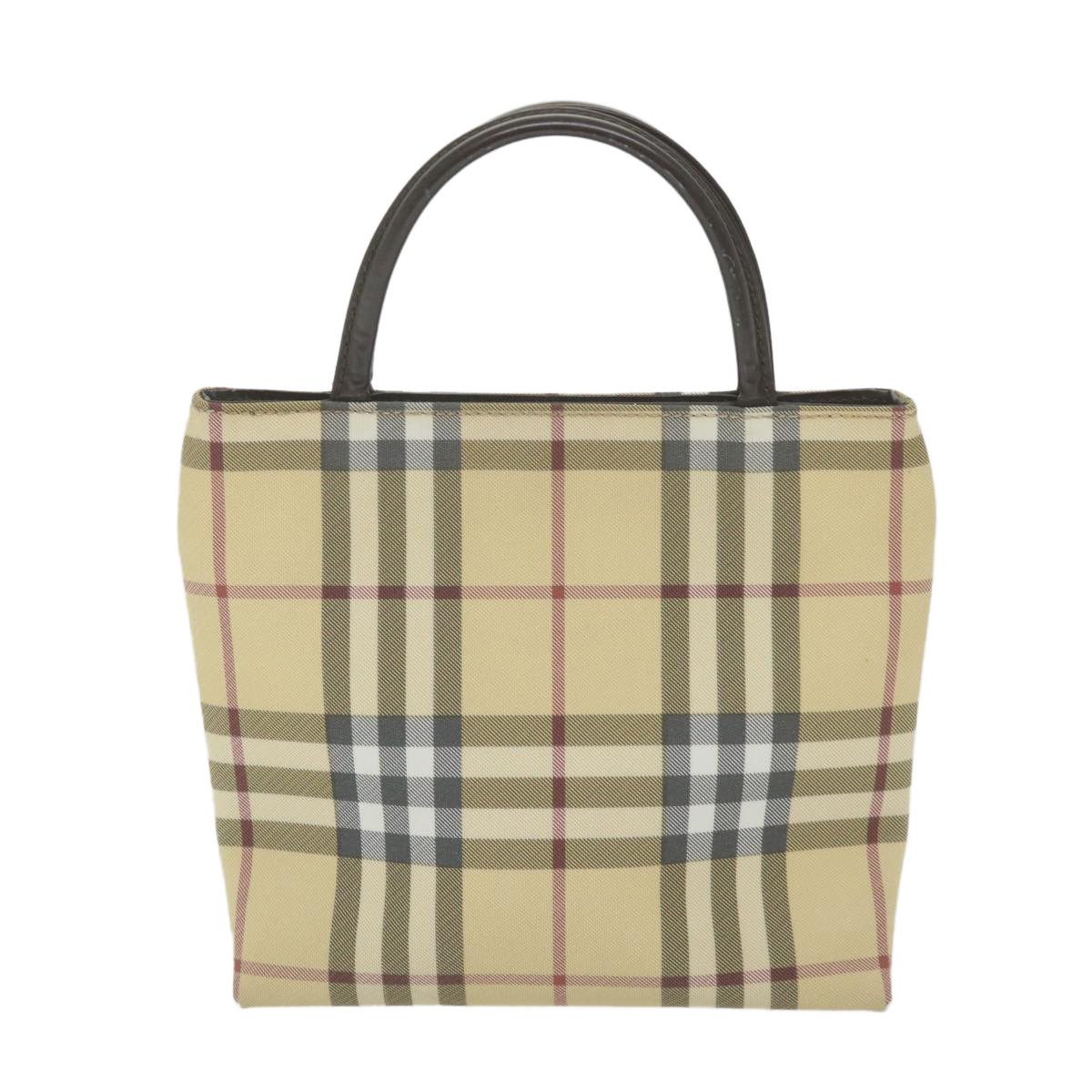 Burberry Nova Check Beige Canvas Handbag (Pre-Owned) Size ONE SIZE - 2 Thumbnail