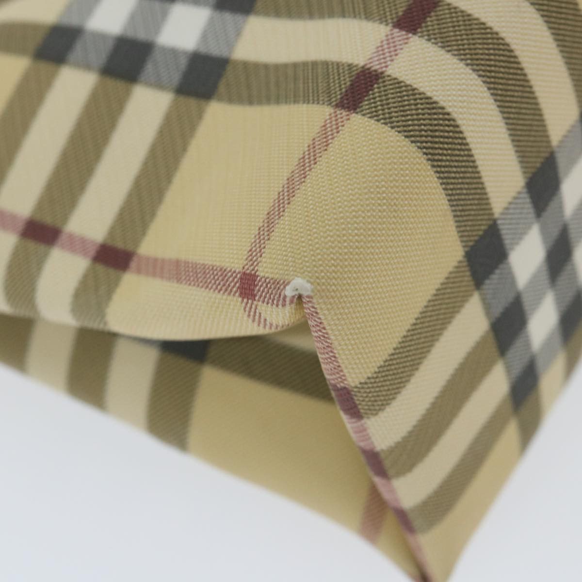 Burberry Nova Check Beige Canvas Handbag (Pre-Owned) Size ONE SIZE - 14 Thumbnail