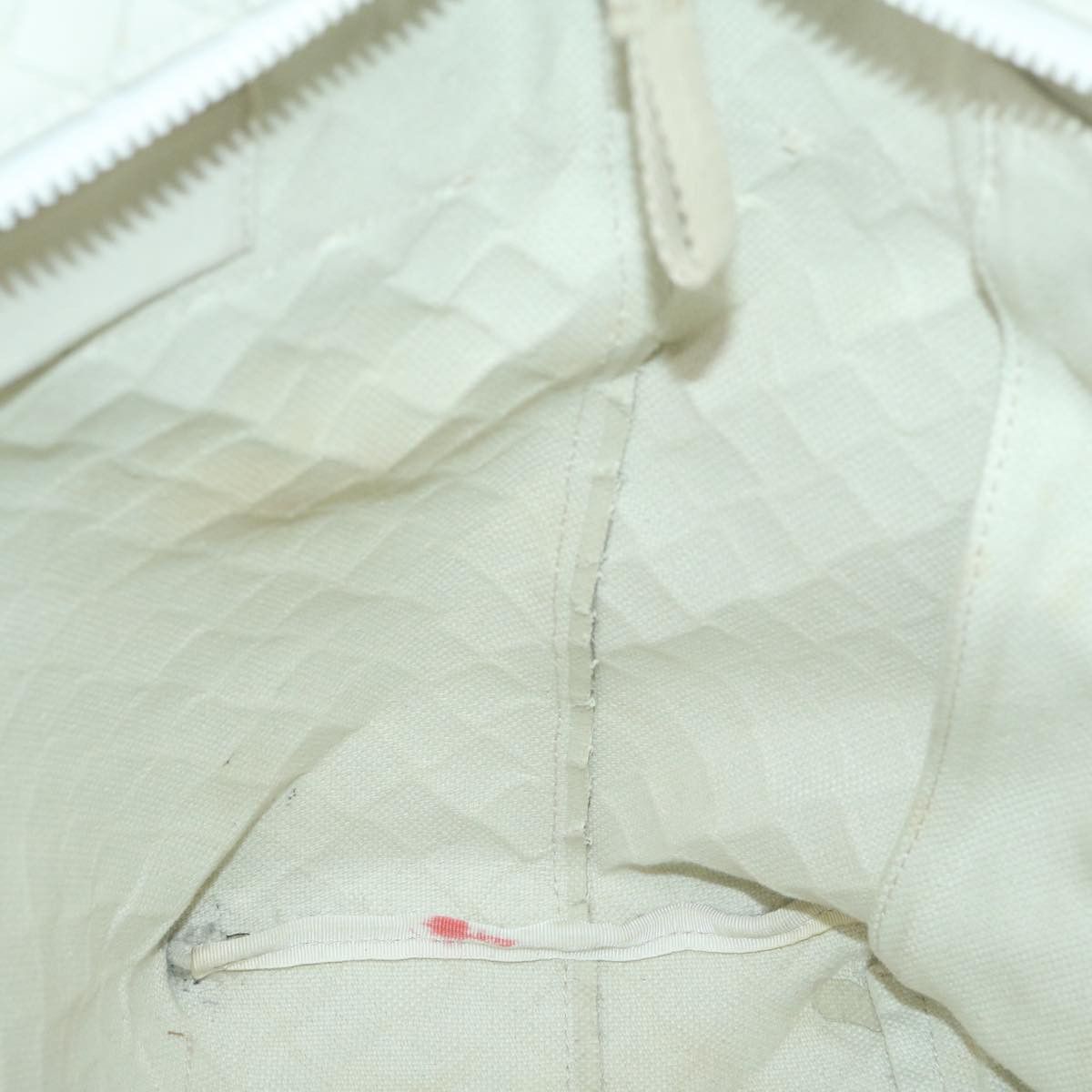 Bottega Veneta Intrecciato White Leather Tote Bag (Pre-Owned) Size ONE SIZE - 19 Thumbnail