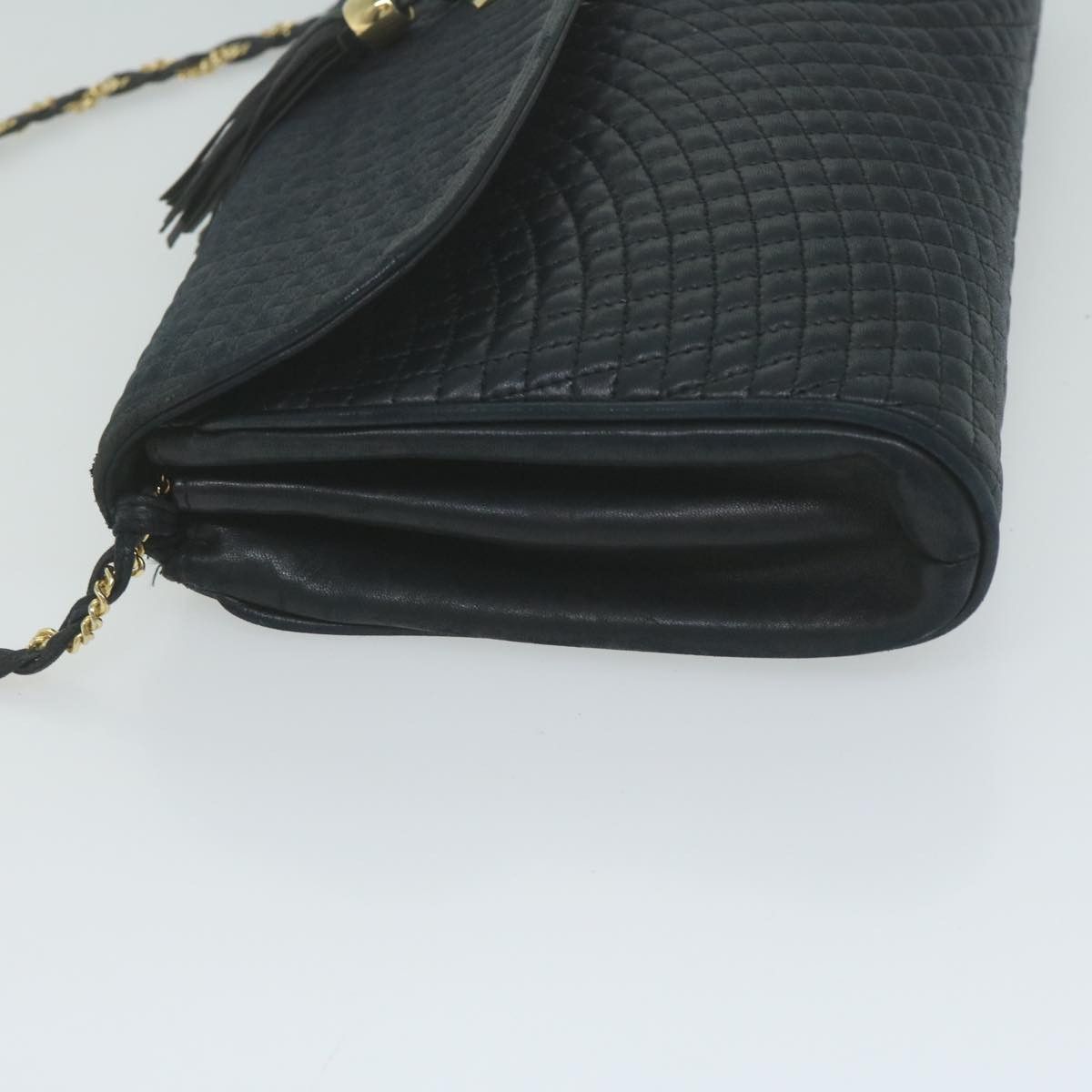 Bally Navy Leather Shoulder Bag (Pre-Owned) Size ONE SIZE - 10 Thumbnail