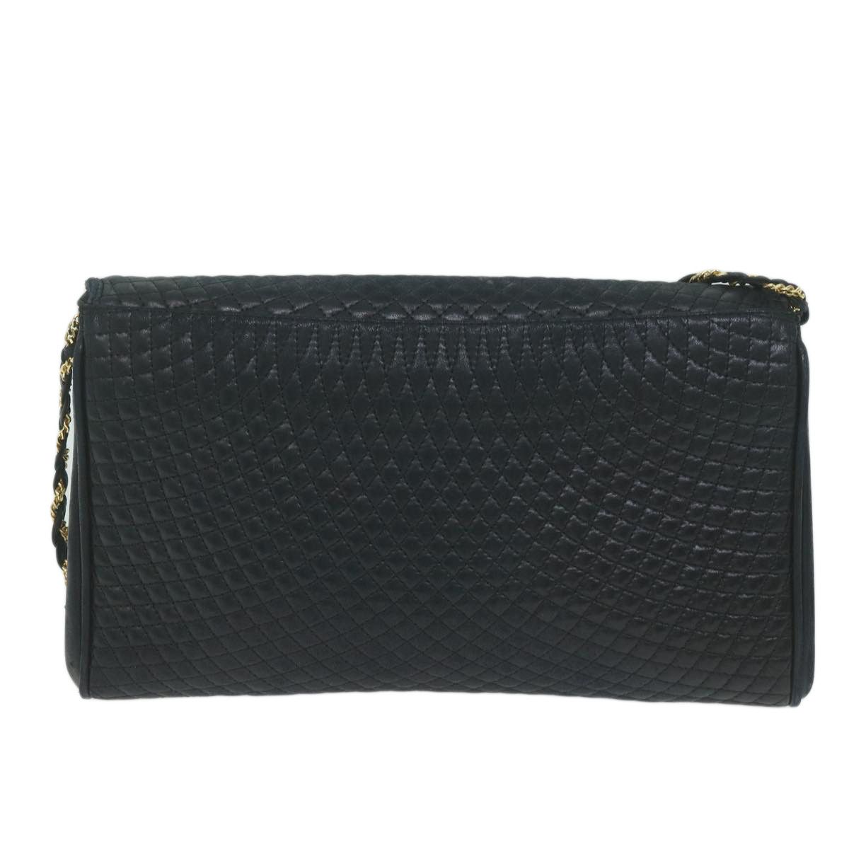 Bally Navy Leather Shoulder Bag (Pre-Owned) Size ONE SIZE - 2 Thumbnail