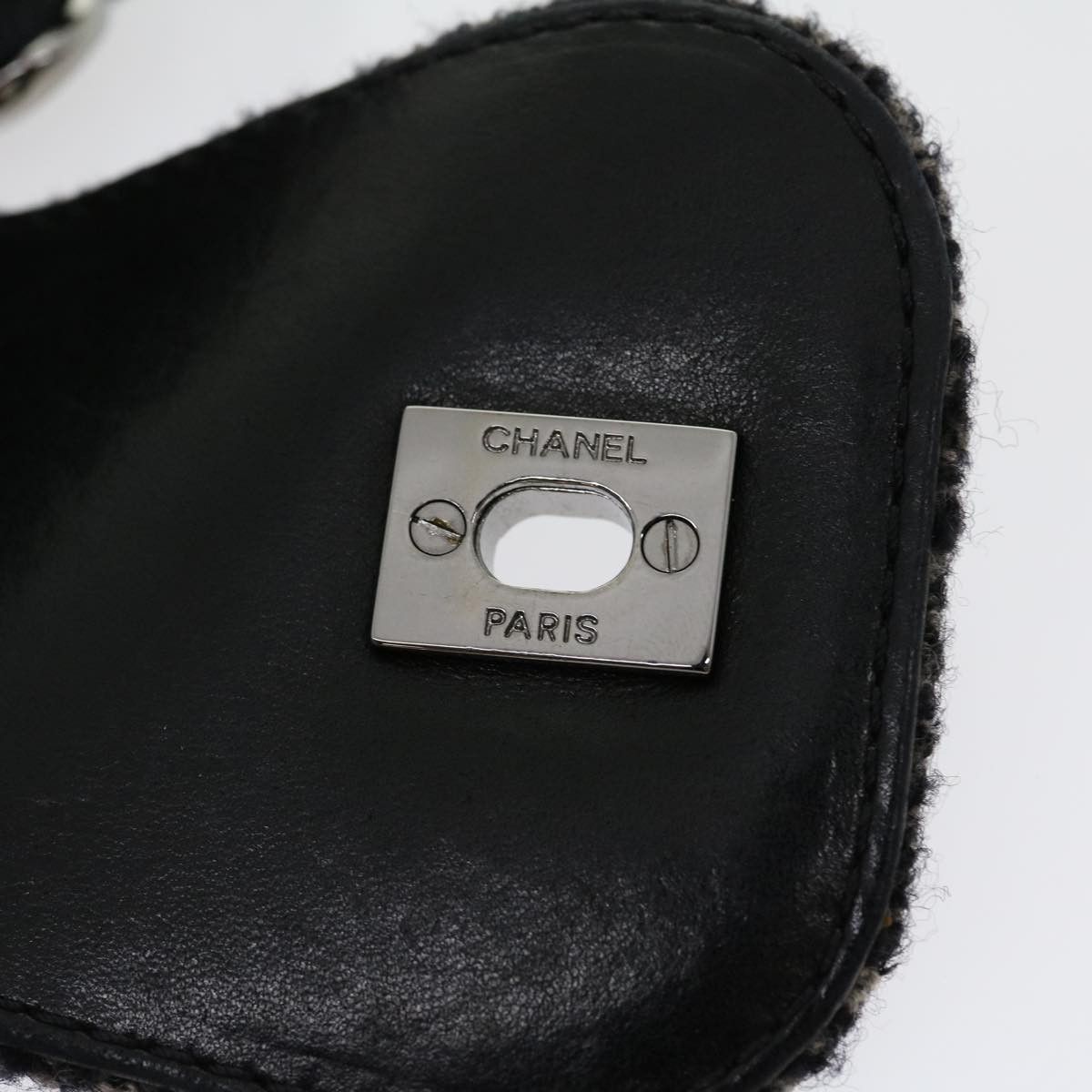 Chanel Black Wool Shoulder Bag (Pre-Owned) Size ONE SIZE - 7 Thumbnail